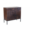 Mobile Craig 90x40x85 h cm in Legno Marrone