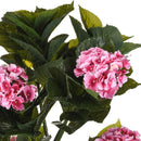 Ortensia Artificiale con Vaso Altezza 74 cm Rosa