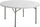 Runder Catering-Klapptisch Ø115 cm Tosini Weiß CZ115