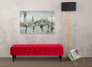 Dipinto Sut Tela Old City 120x3,7x80 cm in Alluminio Legno e Canvas