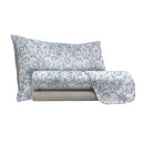 Set Lenzuola con Stampa Sopra Sotto e Federe Ornato Tex