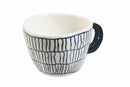 Set 6 Tazzine Caffè 90 ml in Gres Villa d'Este Home Tivoli Masai Blue