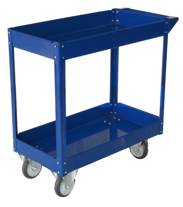 Werkstattwagen 2 Ablagen 84x41x82 cm Tosini Blau prezzo