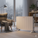 Termoconvettore Elettrica 2500W Portatile Bianco