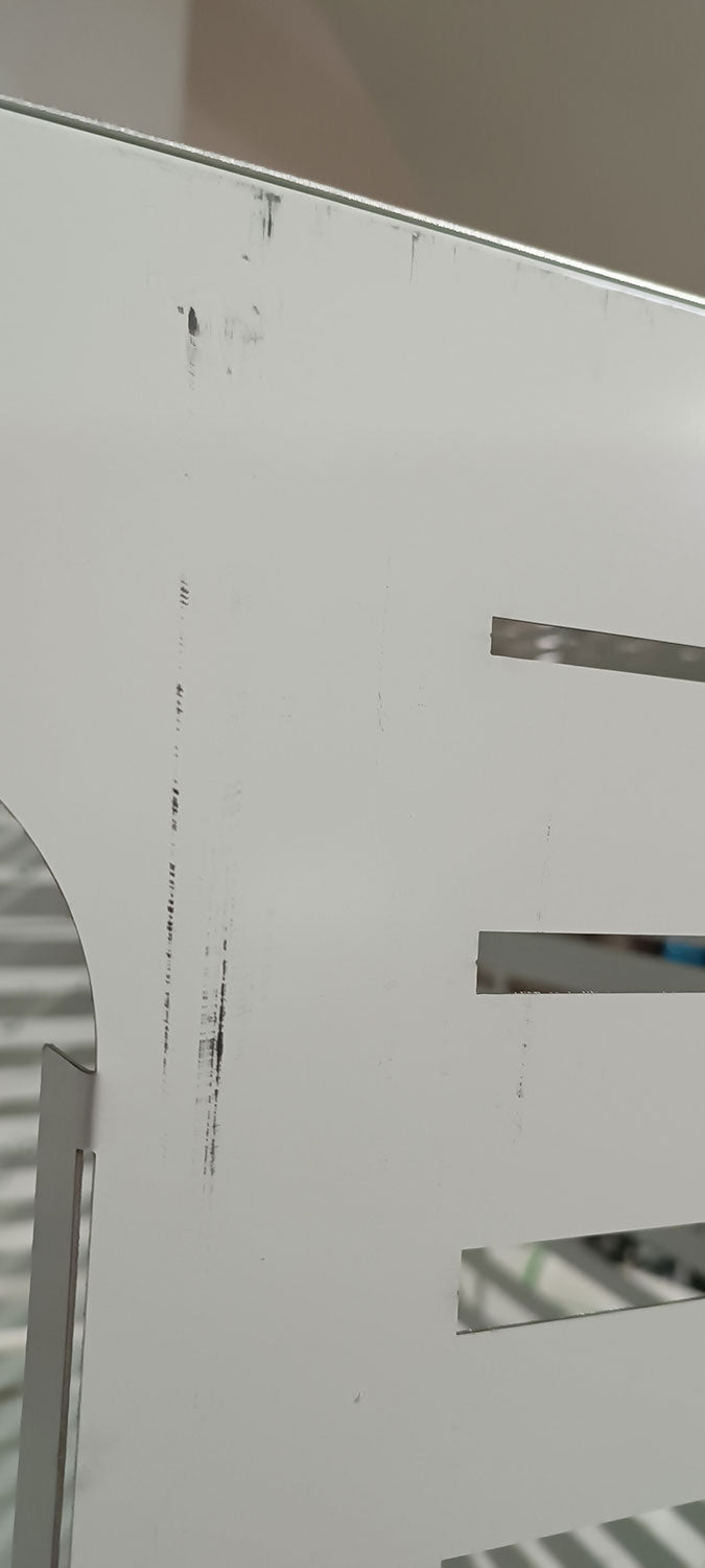 Copri Condizionatore 96x52x82 cm in Alluminio Classic L Bianco Seconda Scelta