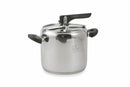 Pentola a Pressione in Acciaio Ø20cm 7 Litri Soriani Carlotta