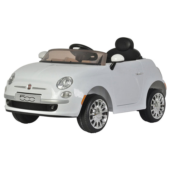 Elektroauto für Kinder 12V Fiat 500 Weiß prezzo