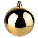 Set 8 Palle di Natale Ø5 cm in Plastica Oro