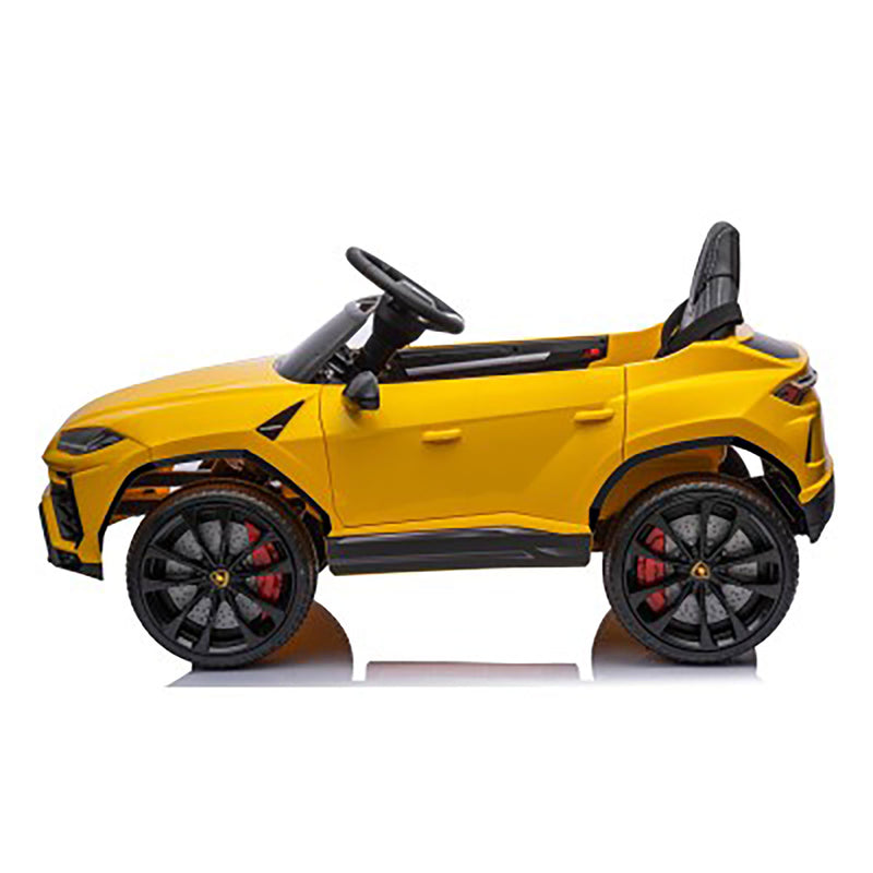 Macchina Elettrica per Bambini 12V con Licenza Lamborghini Urus Gialla