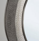 Specchio con Cornice Adara Nickel D80 in Metallo