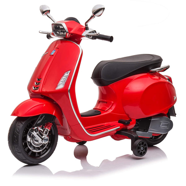 Scooter Elettrico per Bambini Licenza Ufficiale Piaggio Vespa 12V 4,5Ah Rosso prezzo
