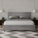 Letto Matrimoniale Adele Era 09 Blu Varie Misure