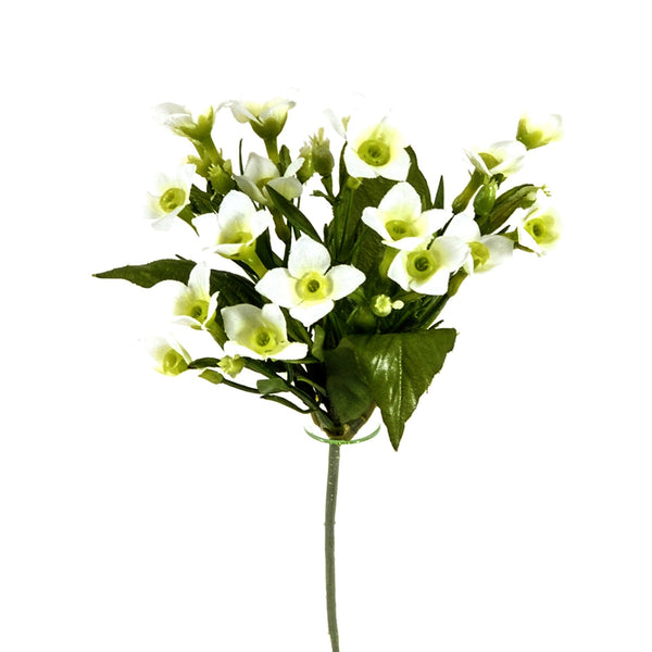 acquista Set 6 Künstliche Vergissmeinnicht Picks Höhe 20 cm Weiß