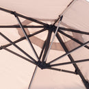 Ombrellone da Giardino Decentrato Decentrato 2X3m in Alluminio con LED Florida Sabbia