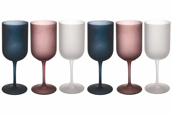 acquista Set mit 6 Bechern aus mattiertem Glas 450 ml Villa d'Este Home Tivoli Velvet