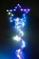 Albero di Natale Composizione Led 240 cm 32 Giochi di Luce da Esterno