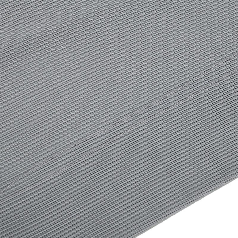 Coprisedile per Dondolo da Giardino 115x48x48cm in Tessuto a Rete Grigio Chiaro