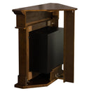 Camino a Bioetanolo da Pavimento ad Angolo 110x63x102 cm Ford Marrone