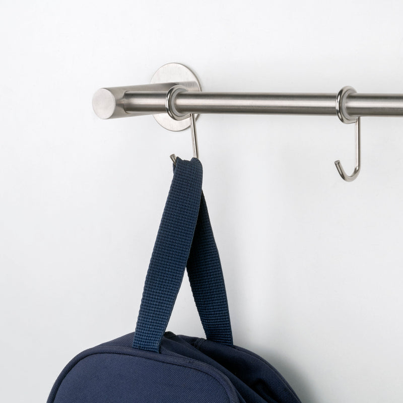 Appendino Adesivo Supra H5 Ganci Imballo 1 Pezzo Acciaio Inossidabile Acciaio Inossidabile Emuca