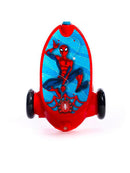 Monopattino Elettrico a Batteria 3 Ruote per Bambini Sparabolle con Licenza Marvel Spiderman