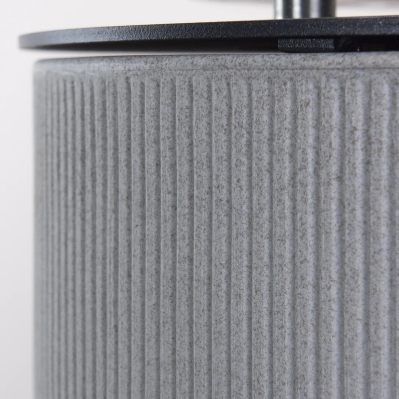 Camino a Bioetanolo Braciere da Pavimento Ø36xh56 cm per Interno ed Esterno Modigliani Corda Beige