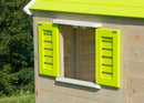 Casetta per Bambini da Esterno su Palafitta 160x190x242h cm in Legno Bamby
