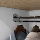 Armadio a 2 Ante con Cassetto Inferiore Barra Appendiabiti e Ripiano 85x55x160 cm Bianco 