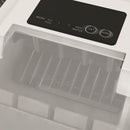 Macchina del Ghiaccio da 1.2L con Indicatori e Autopulizia 22,8x30,3x29 cm in PP e Rame Bianco