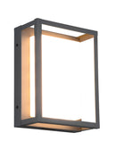 Applique da Esterno a LED SMD in Metallo Antracite