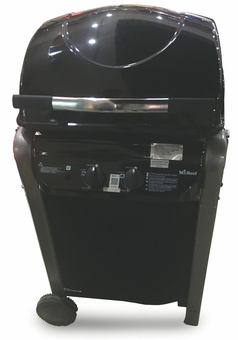 Barbecue a Gas GPL 2 Fuochi Soriani Nero