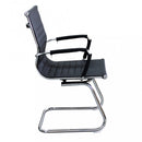 Poltrona da Ufficio Kyra 60x60x95 h cm in Poliuretano Nero