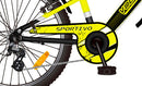Bicicletta MTB Ragazzo 20” 7V in Metallo Sportivo Giallo