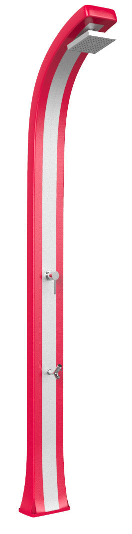 acquista Doccia da Giardino Miscelatore e Lavapiedi Arkema Spring Plus Fascia Inox Cherry