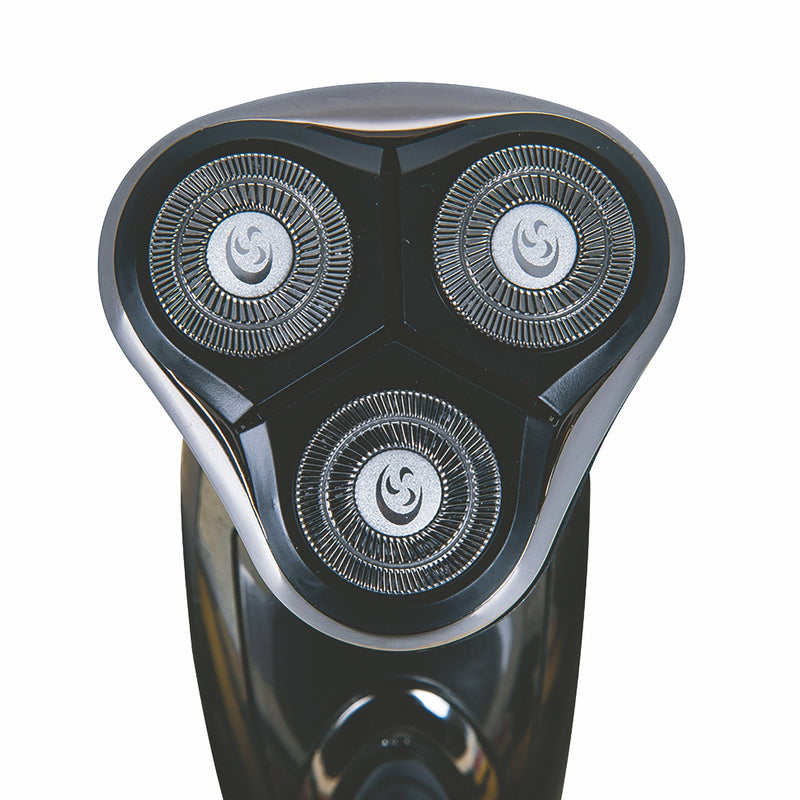 Rasoio Elettrico Ricaricabile 3 Testine Oscillanti Kooper Figaro