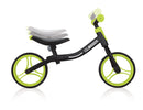 Bicicletta Pedagogica per Bambini 10" Senza Pedali Globber Go Bike Nero e Verde