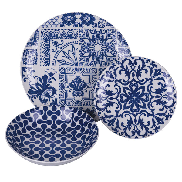 sconto Villa d'Este Home Porzellan Tafelservice 18 Teile Tivoli Punta Tragara