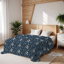 Trapunta Invernale Stampata in Microfibra 200gr Gessetti Varie Misure