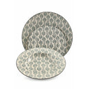 Servizio Piatti 18 Pezzi in Gres Villa d'Este Piper