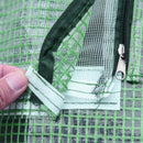 Serra da Giardino 180x140x80 cm in Acciaio con Rivestimento Verde