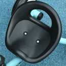 Triciclo per Bambini 70,5x50x58 cm con Seduta Regolabile e Campanello Blu  