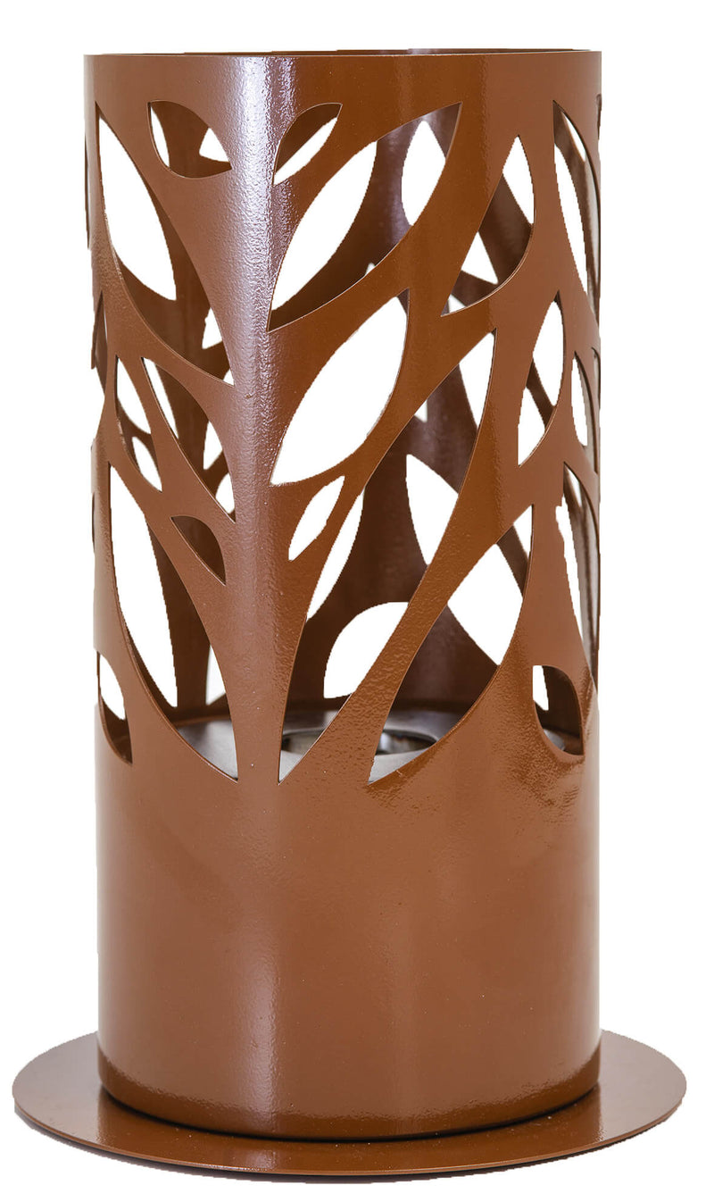 Camino a Bioetanolo da Tavolo Ø15x30,5cm Karlsen Elba Marrone