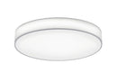 Plafoniera da Interno a LED in Tessuto Bianco