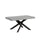 Tavolo Allungabile 160-264x90x77 cm Volantis Cemento