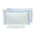 Set aus Doppellaken oben und unten und Kissenbezügen mit Garrini Emily Light Blue Print