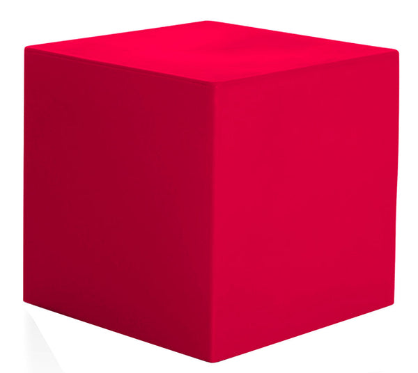 acquista Pouf da Giardino 50x50 cm in Resina Arkema Iris Pouf Cherry
