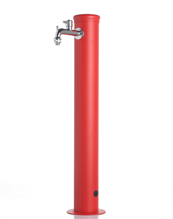 online Gartenbrunnen mit Wasserhahn Belfer 42/AR Rot