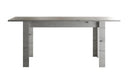 Tavolo Allungabile in Melaminico 137(185)x90x79cm TFT Neve Rovere Neve