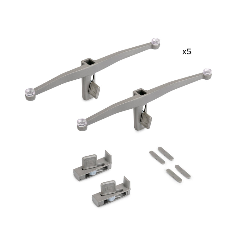 Set Staffe per Mensola in Zama Emuca 