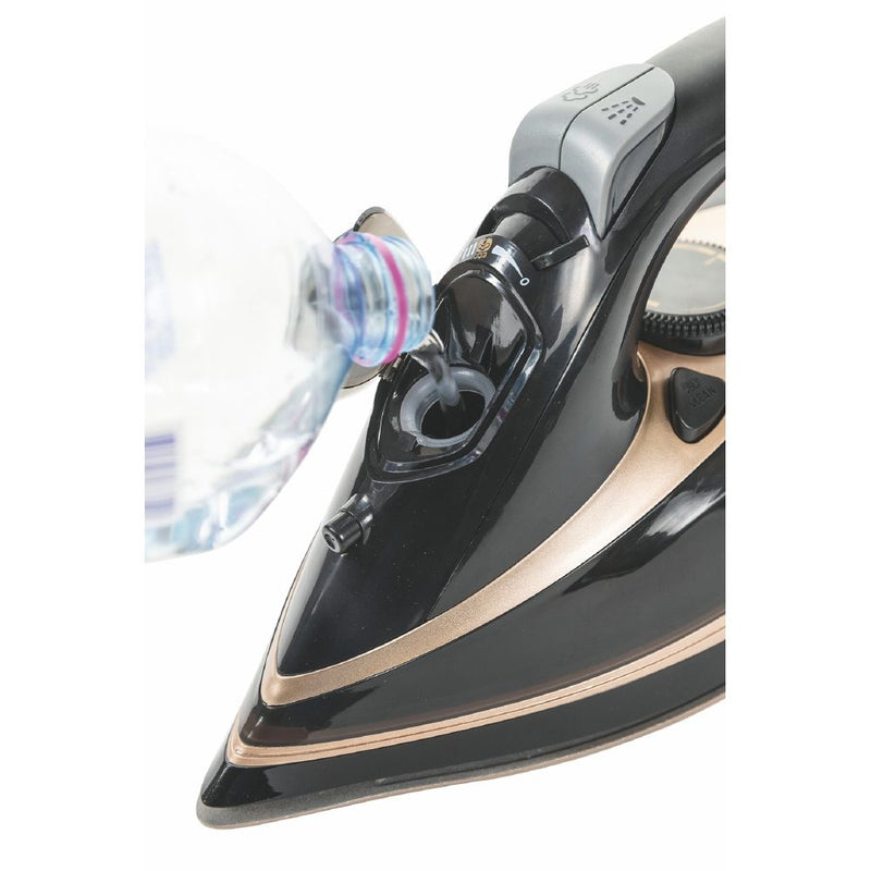 Ferro da Stiro 360ml 3000W Kooper Keramos Nero e Oro