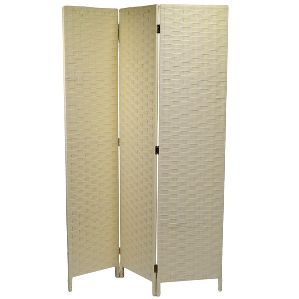 sconto Separè Trennwand aus Polyester 3 Adami Cream Türen